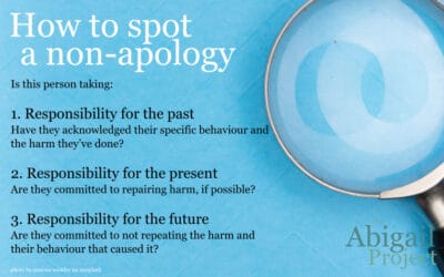 How to spot a non-apology
