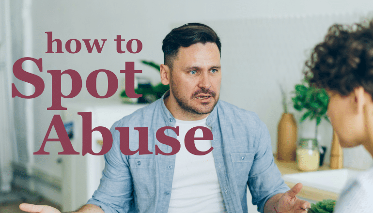 how to spot abuse